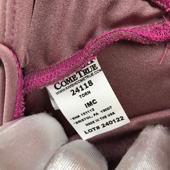 A Wish Come True Leotard Dress Girls IMC Child Pink Ruffle Chiffon Ballet - Picture 7 of 8